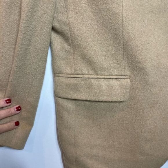 Vintage Barrymore for Fleishman's Camel Hair Blazer Luxury Tan Single Size 41 L - Picture 4 of 11